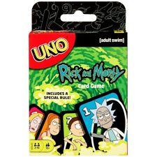 Mattel UNO Rick And Morty Family Card Game Brand New - UK Seller
