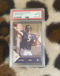 (PSA 10) 2008 SP ROOKIE Edition Joe Flacco - Imagen 1 de 2