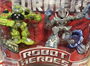 Sealed Transformers Robot Heroes Figures - Autobot Ratchet & Megatron - Picture 1 of 7