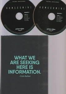 HOMECOMING EMMY FYC SCREENERS, SEASON 1, 2 DISCS, 10 EPISODES - Picture 1 of 1