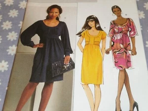 BUTTERICK 5278 MISSES PULLOVER DRESS WITH VARIATIONS PATTERN-UNCUT-8-14 - Picture 1 of 4