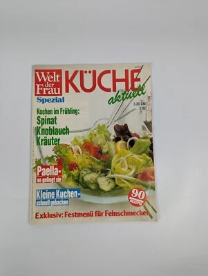 Vintage 1992 German Cooking Magazine Welt der Frau Spezial Written In German - Image 1 of 4