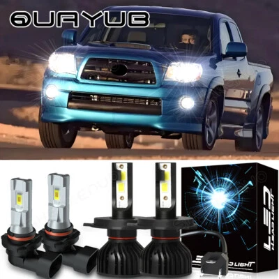 For Toyota Tundra 2000 2001 2002 2003-2006 LED Headlight+Fog Light Bulbs Combo - Image 1 of 4