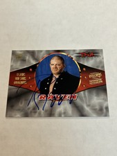 2004 PACIFIC TNA WRESTLING RAVEN ON CARD ROOKIE AUTO SP