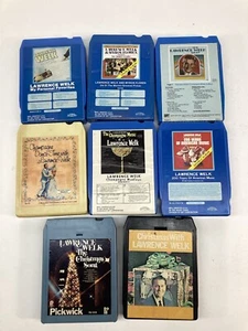 Lawrence Welk 8 Track Tape Lot o 8- Christmas Song, CHRISTMAS WITH, CHAMPAGNE - Picture 1 of 13