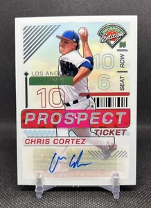 Boleto Panini Prospect Edition CHRIS CORTEZ Prospect 2024 automático LA Angels - Imagen 1 de 3