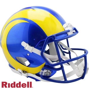 *SALE* LOS ANGELES RAMS NFL FULL SIZE SPEED AUTHENTIC RIDDELL FOOTBALL HELMET! - Picture 1 of 1