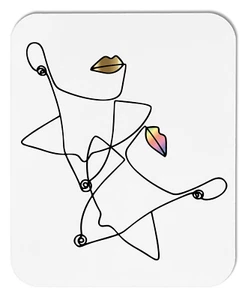 Face Line Art - Mouse Pad - Picture 1 of 1