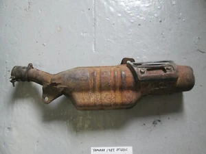 RARE OEM YAMAHA 1983 DT125LC LIQUID COOLED EXHAUST SILENCER 10V-14753-00-00 - Picture 1 of 11