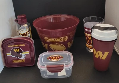 Colección de cubos de regalo Washington Commanders (seis artículos) Foto 1 de 4