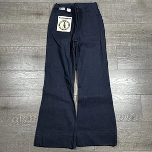 Navy Blue Navdungaree U.S. Navy Utility Bell-Bottom Trousers Men’s 34x42 - Picture 1 of 8