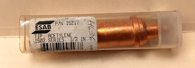 NUEVO ESAB 1502 1/2" BOQUILLA/PUNTA DE CORTE 15Z17 ¡¡Envío gratuito!!! Foto 1 de 3