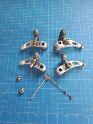 Vintage SHIMANO STX RC Cantilever Brake Calipers BR-MC33 Set of 4 Front Rear  - Image 1 of 3