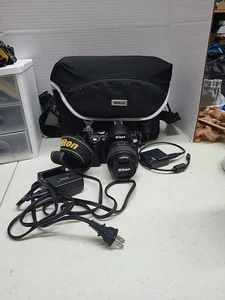 Nikon D40x Digital Camera w/ 18-55mm Len, W/ Carrying Case 2 Adapters Multiple M - Picture 1 of 23