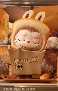 POP MART Labubu The Monsters Almost Hidden Series Bread Bag Opened Blind Box - Picture 1 of 5