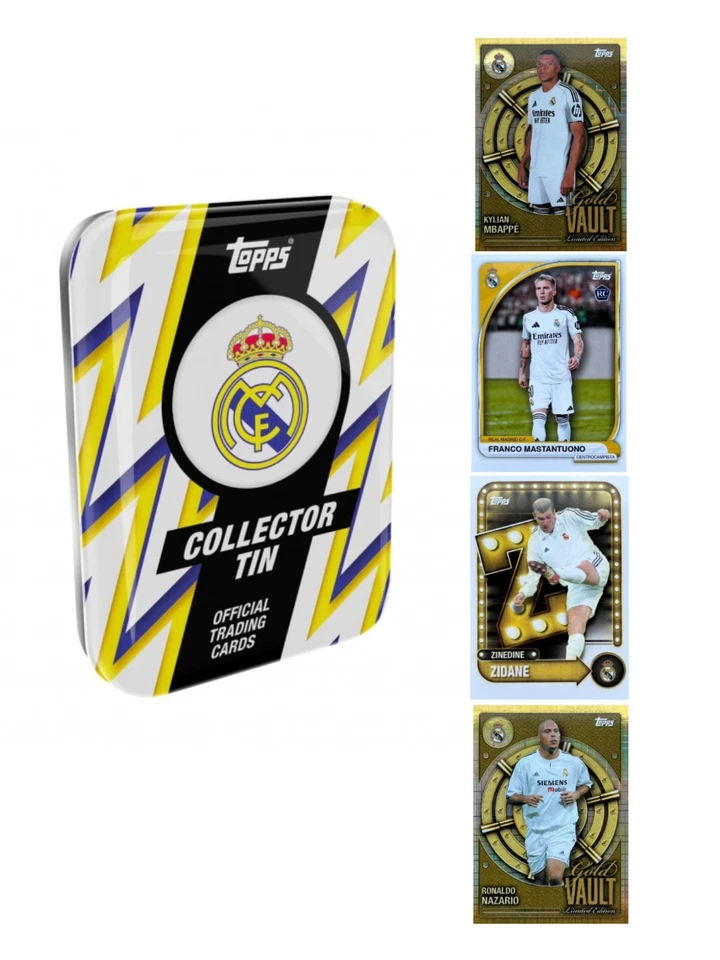 Real Madrid Topps Collector Tin 2025-26 - Pick Your Card - Imagen 1 de 1