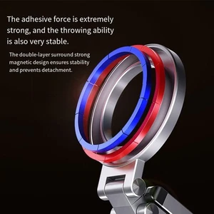 Support Trépied Magnétique Portable pour iPhone et pour Android Design Éléga - Photo 1 sur 14