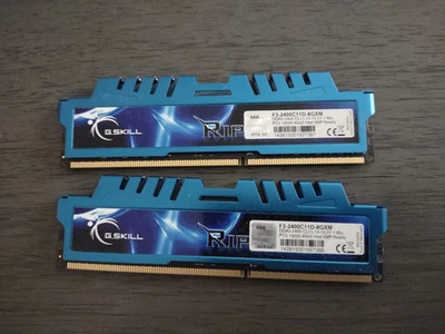 G. Skull RipjawsX F3-2400C11D-8GXM DDR3-2400 CL11-13-13 1.65V 8GB (2x4GB) - Image 1 of 2
