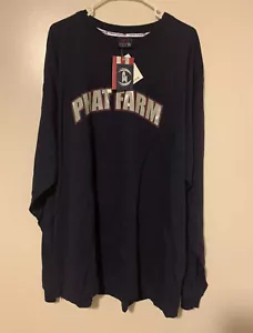 VINTAGE PHAT FARM LONG SLEEVE SHIRT HIP HOP ICON Sz. XXL GRAPHIC DESIGN - Picture 1 of 5