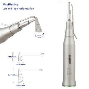 Micro Sierra dental pieza de mano quirúrgica 3.4:1 reducción cortador de hueso alternativo - Imagen 1 de 17