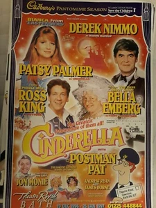 PANTOMIME CINDERELLA T HEATER ROYAL BATH 1996 PATSY PALMER DEREK NIMMO - Bild 1 von 1