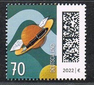 Federación Mi. 3670 sello único 70 céntimos. con número / Mundo de las cartas - órbita** - Imagen 1 de 2