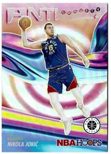 2023-24 Nikola Jokic Panini Hoops Premium Stock Antigravità Silver Prizm - Foto 1 di 2