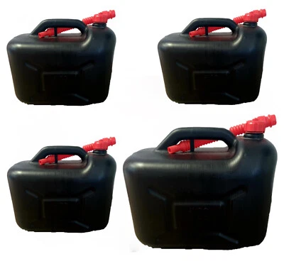 4x Kanister 20L Kunststoff Benzinkanister Dieselkanister Kraftstoffkanister 1003 - Bild 1 von 4