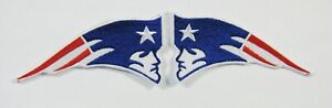 LOT OF (2) NFL NEW ENGLAND PATRIOTS RIGHT & LEFT LOGO EMBROIDERED PATCHES # 14