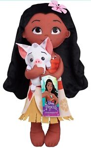 Disney Princess Lil' Friends Plushie Moana & Pua 14-inch Doll