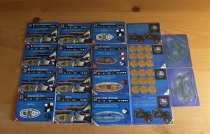 2005 Wizkids Pirates of The Revolution CSG navire et équipage. Lot de 18 UNPUNCHED - Photo 1 sur 7