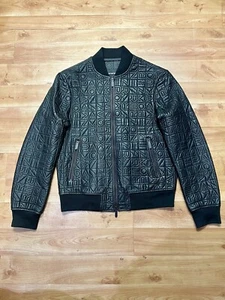 Emporio Armani Leather Jacket Size 48 - Picture 1 of 5