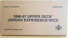 Case Upper Deck 23 Nights Le Michael Jordan Experience Box Lot 1996-97