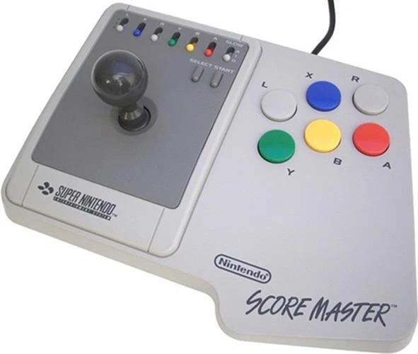 Super Nintendo Official Score Master Arcade Stick SNES Video Game Accessories - Image 1 of 1
