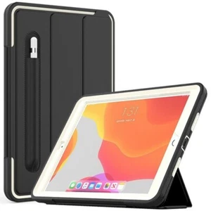 Heavy Duty Auto-Sleep/Awake Function Case BLACK/TAN for iPad Pro 10.5/Air 3 2019 - Picture 1 of 1