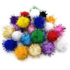 50Pcs Pompom Balls Colorful Soft Pompoms Garments Decoration Crafting Supplies