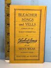 Vintage Bleacher Songs & Yells by Rally Committee Herbert Jones Men's Wear