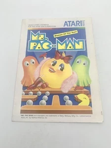 *Manual Only* Atari 5200 **Ms. Pac-Man** Miss Maze Ghost Game *Replacement* OEM - Picture 1 of 2