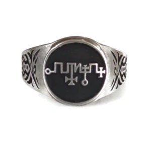 #61 Ring of Zagan's Seal Solomon the King's 72 Demons ZAGAN + Optional pendant - Picture 1 of 10