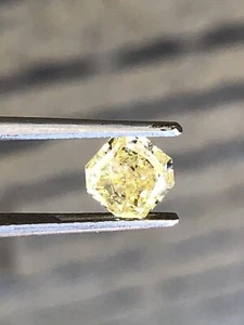 1.09 Ct. EGS / EGL CERTIFIED, NATURAL FANCY INTENSE YELLOW RADIANT CUT DIAMOND - Picture 1 of 12