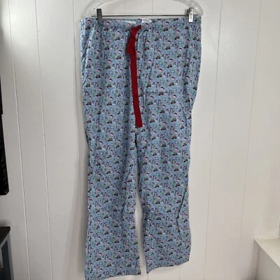 Pantalones de dormir de Navidad Vineyard Vines para hombre talla mediana Santa Whale usados Foto 1 de 4