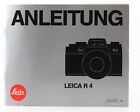 Bedienungsanleitung Leitz Leica R 4 R4 R-4