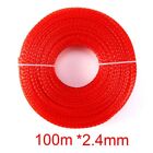 Brushcutter / Strimmer / Trimmer Nylon / Cord Line 2.4Mm X 100M Long - Round Red