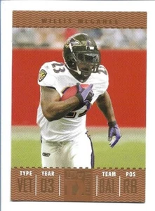 Willis McGahee 2007 Topps TX exclusivo bronce #48 #091/149 - Baltimore Ravens - Imagen 1 de 2