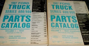 1987 Ford LTS800 LTS900 N600 N700 N800 NT800 NT900 Truck Parts Catalog Manual xz - Foto 1 di 1