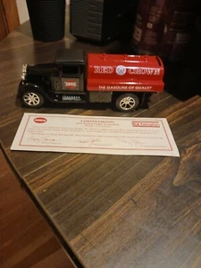 VINTAGE ERTL DIE-CAST BANK 1931 STERLING AMOCO RED CROWN GAS TANKER MODEL GB-409 - Picture 1 of 4