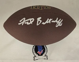 Fred Biletnikoff Signed Replica Football Oakland Raiders Beckett Auto Florida St - Picture 1 of 3