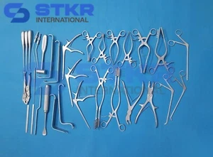 Lumber Spinal Laminectomy Surgical Instrument Set 32 PCS - Picture 1 of 6