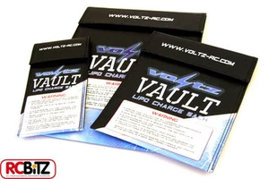Voltz Vault LiPo Battery Charge Safety Sack pouch MUST HAVE Choose from 3 sizes - Picture 1 of 8