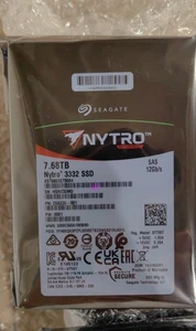 7.68T SAS 3.0 XS7680SE70084 Nytro 3332 12Gb/s FW:001 Solid State Drive STT007 - Picture 1 of 1